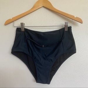 Highwaist Bikini Bottom Black L